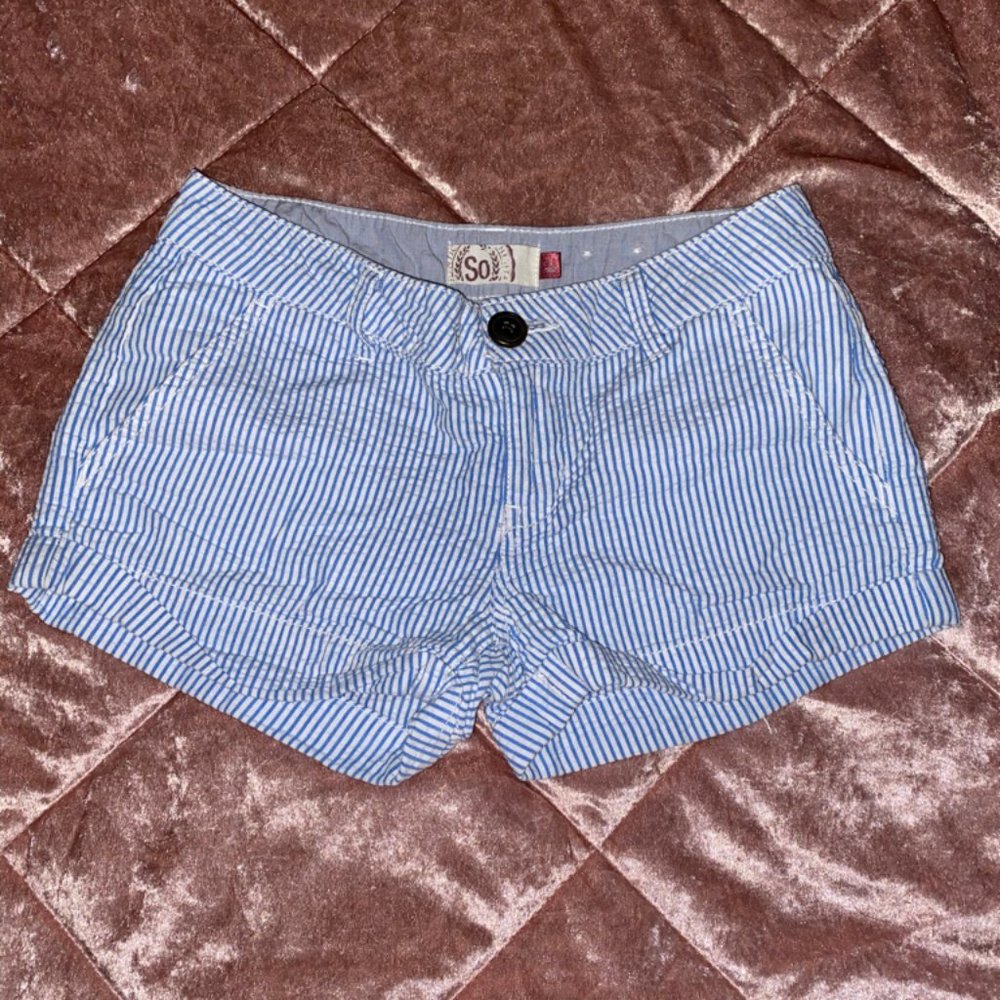 Seersucker Shorts